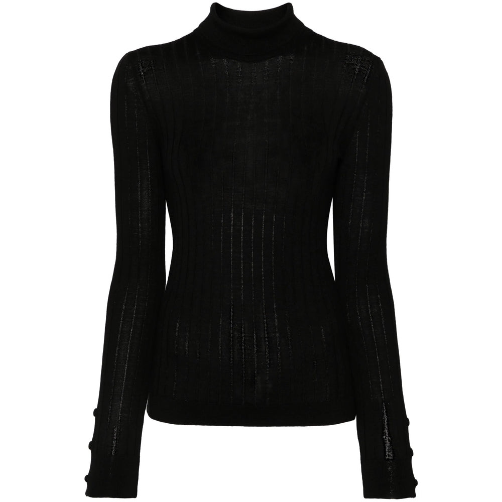 Moncler Black Knitwear - Jumpers Women - 1