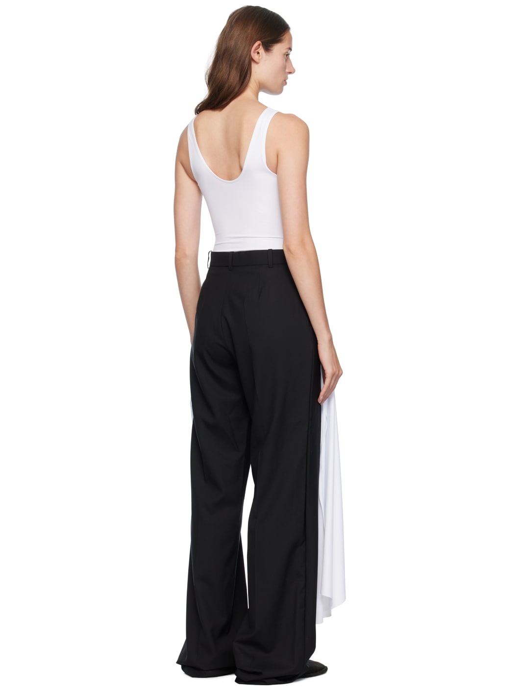 White 'Bathingsuit' Pareo Midi Dress - 3