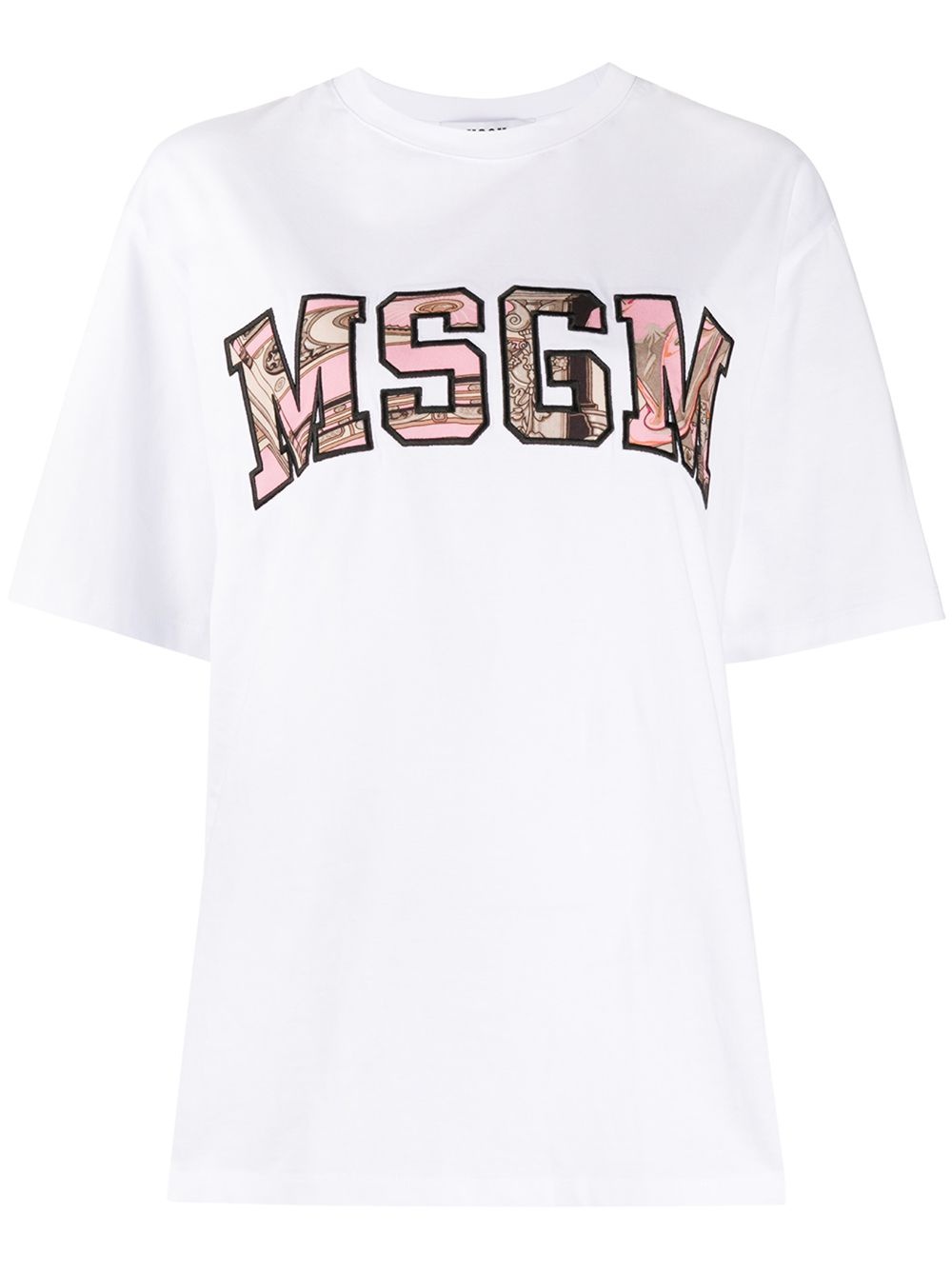 logo-print T-shirt - 1