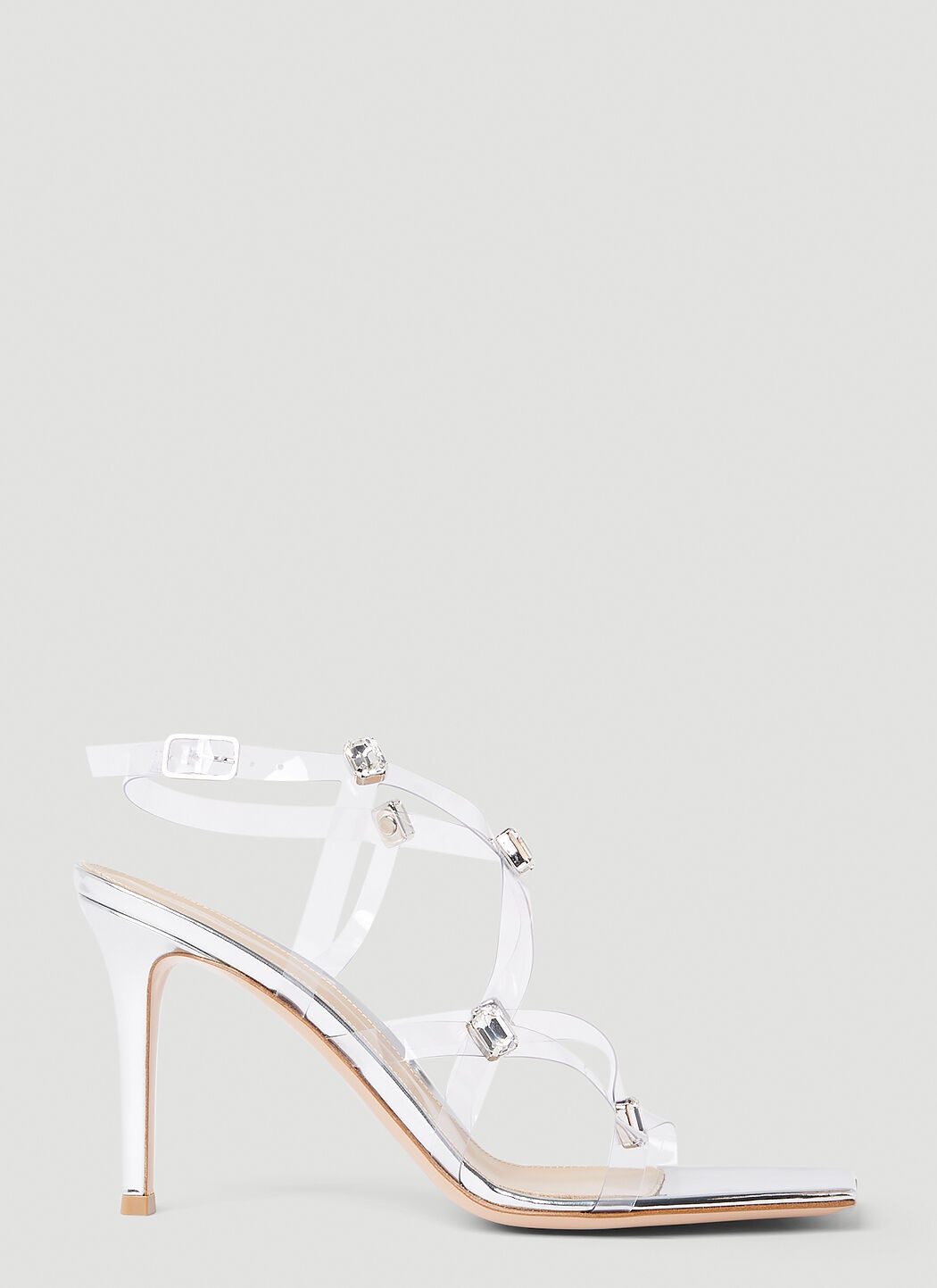 Embellished Strappy Sandals - 1