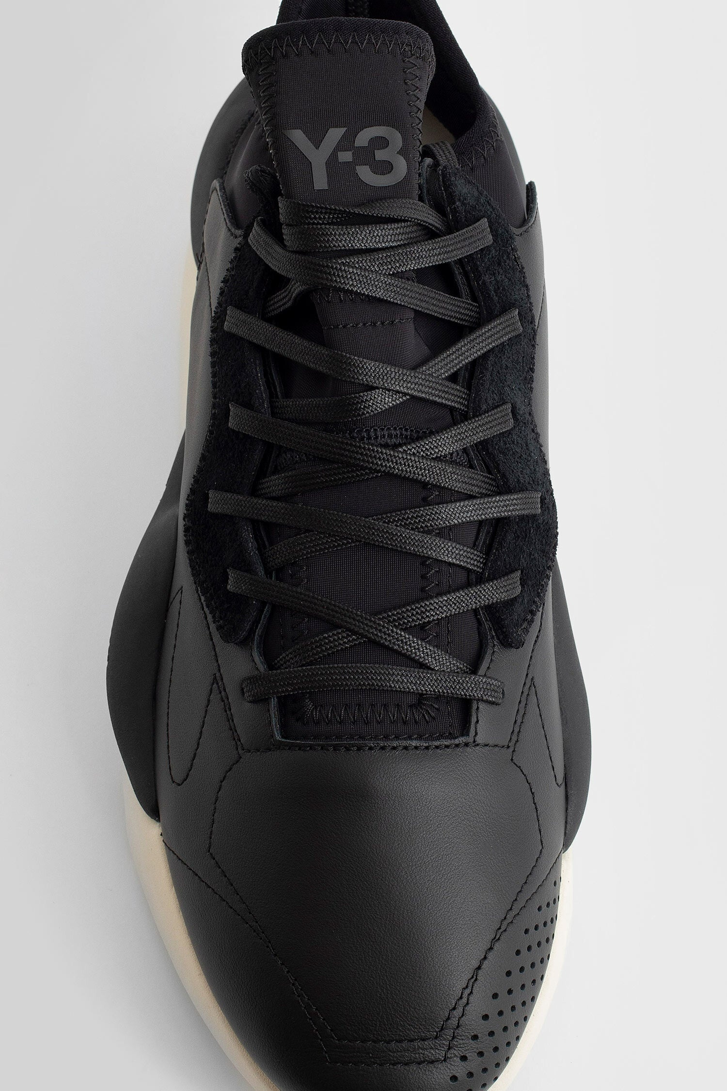 Y-3 UNISEX BLACK SNEAKERS - 5