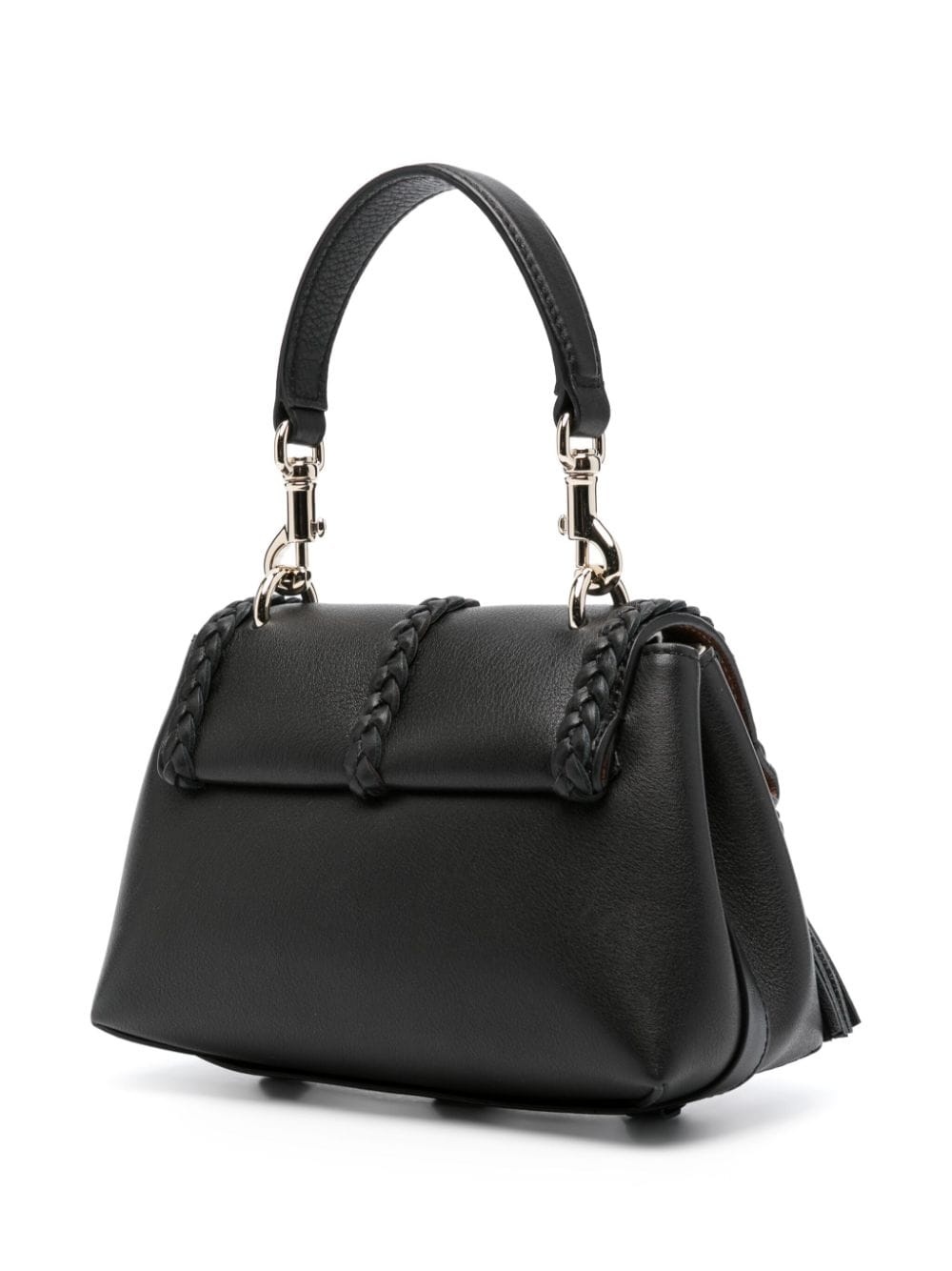 Penelope braid-detail satchel bag - 3