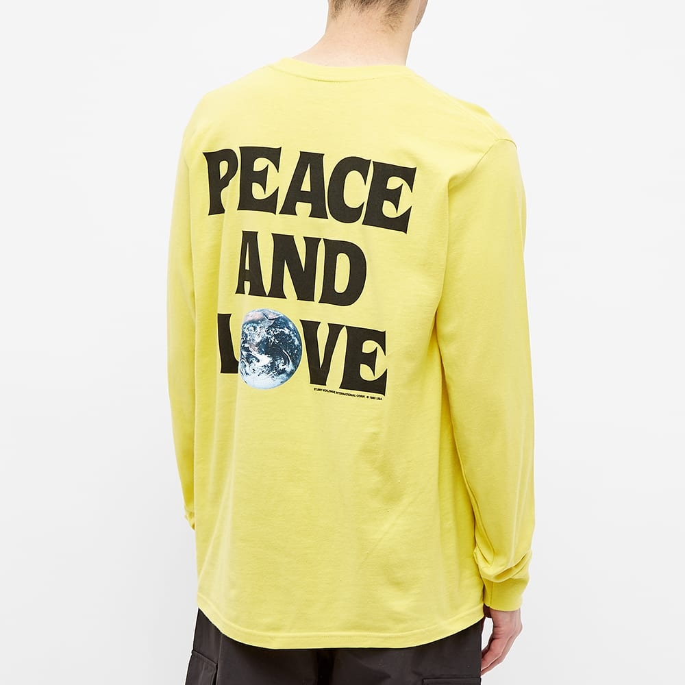 Stussy Long Sleeve Peace & Love Tee - 5