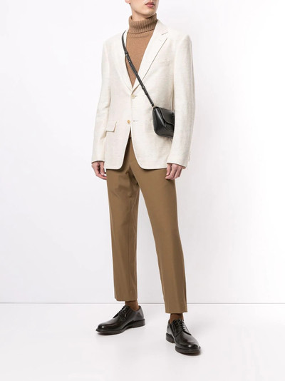 Salvatore Ferragamo notch lapels single-breasted jacket outlook