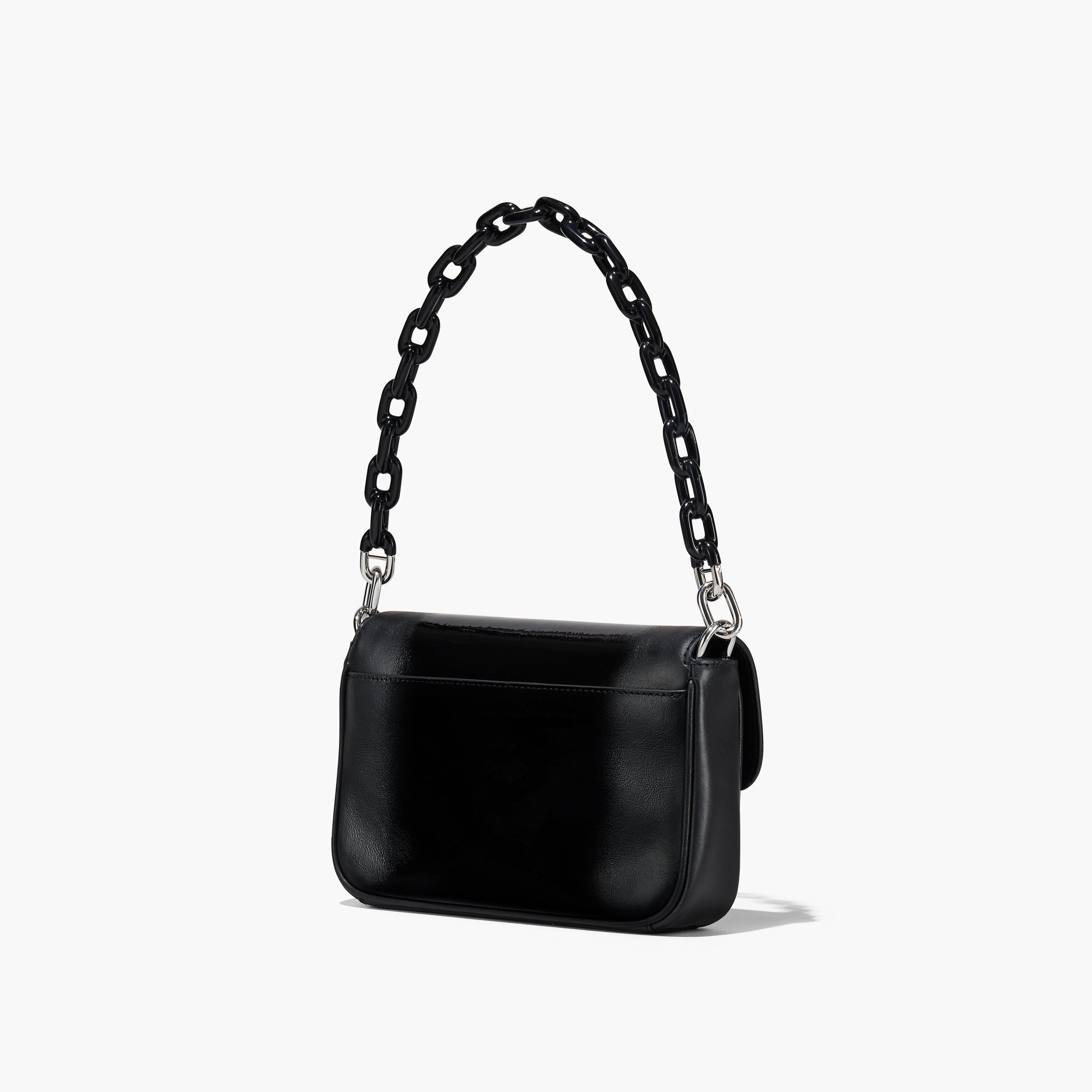 THE SHADOW PATENT LEATHER J MARC SHOULDER BAG - 3