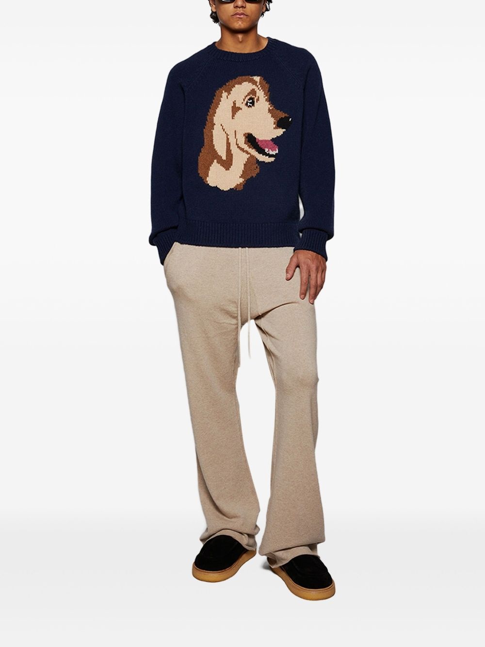retriever-motif sweater - 2