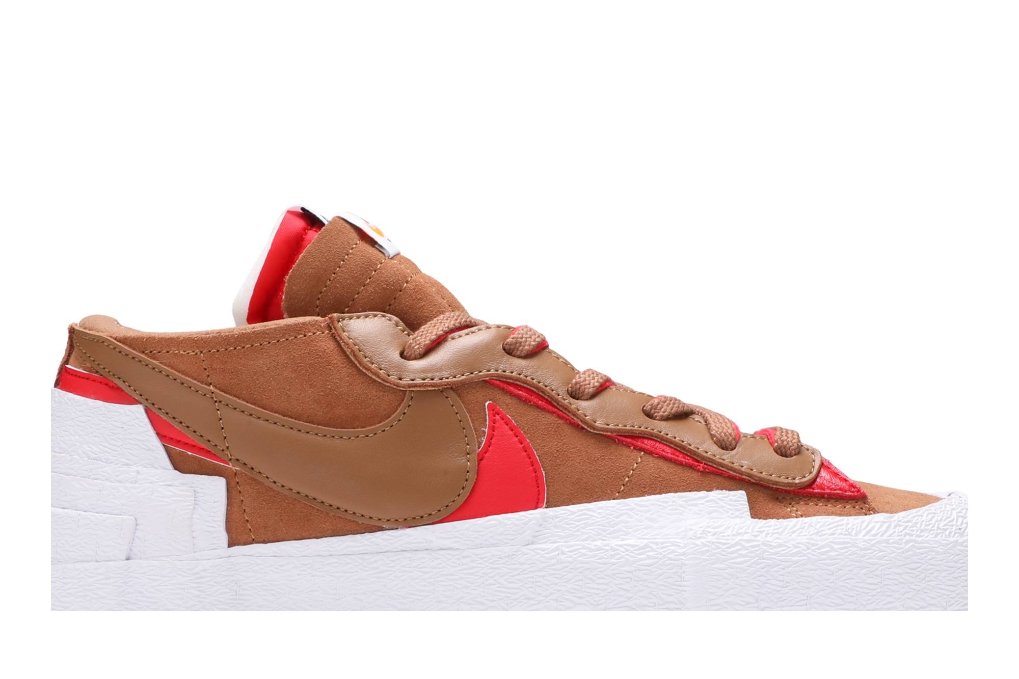 sacai x Blazer Low 'British Tan' - 2