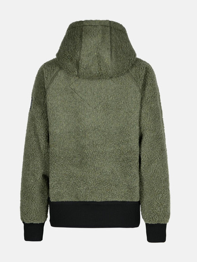 Canada Goose 'SIMCOE' GREEN WOOL BLEND FLEECE outlook