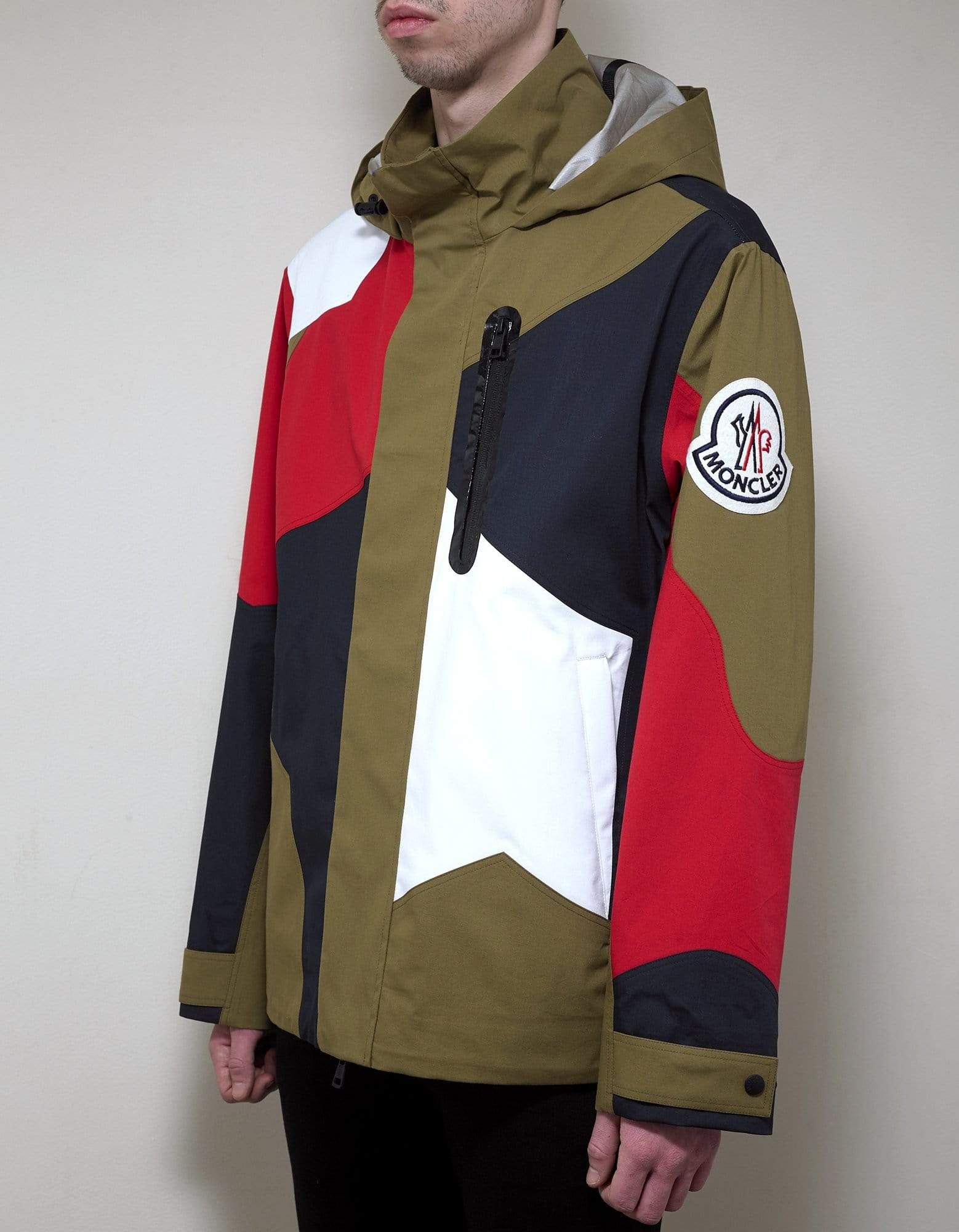 Moncler Baudrier Multicolour Patchwork Windbreaker - 2