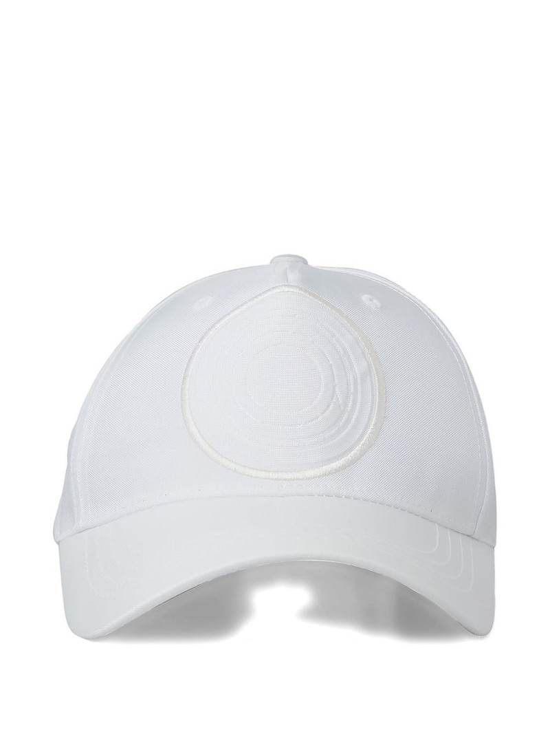 logo-embroidered cap 1