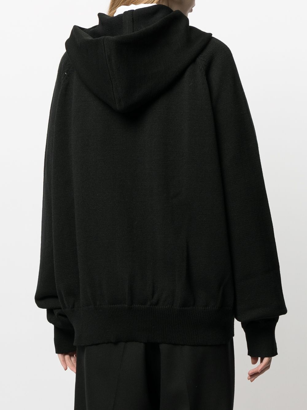 long-sleeved slouch hoodie - 4