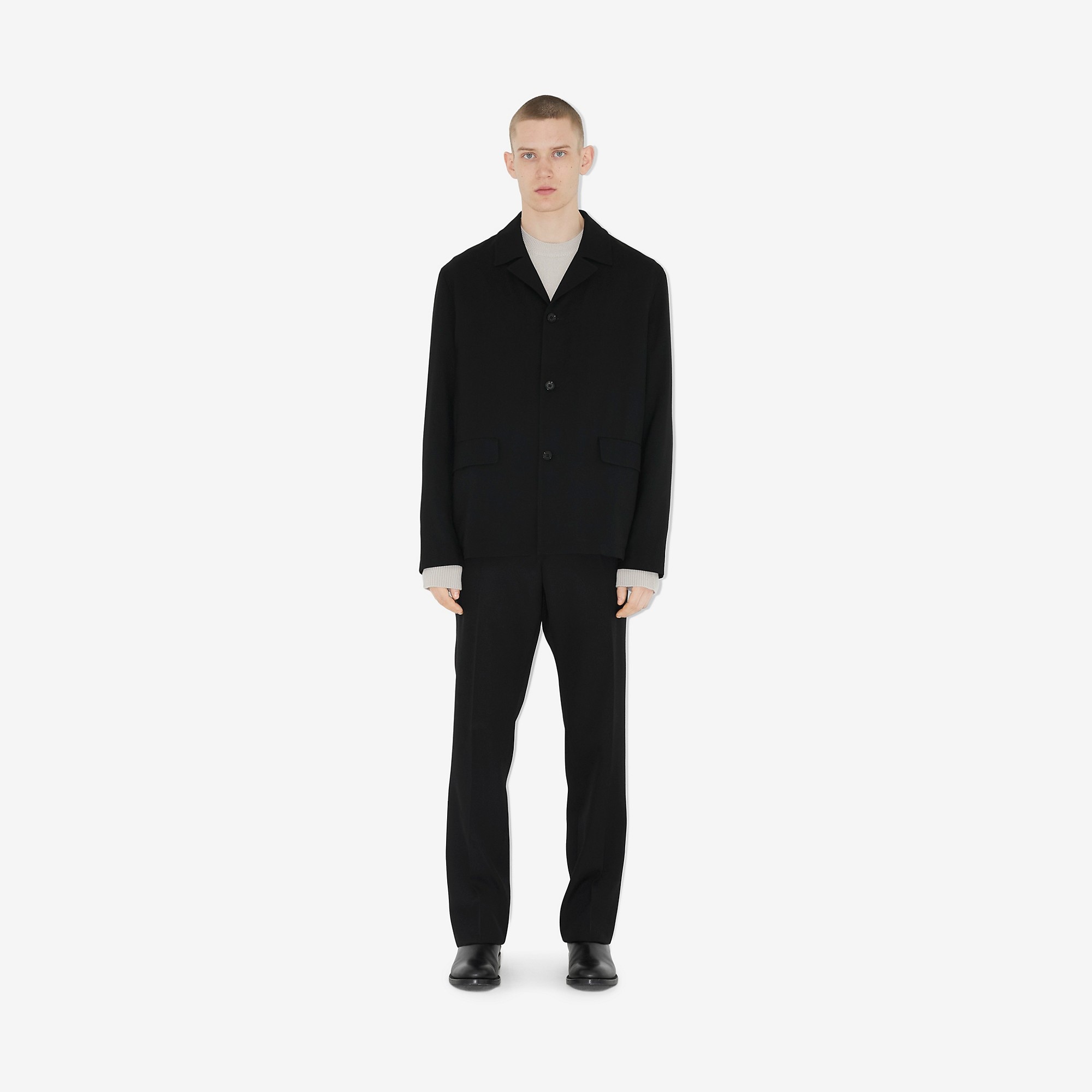Wool Tailored Trousers - 5