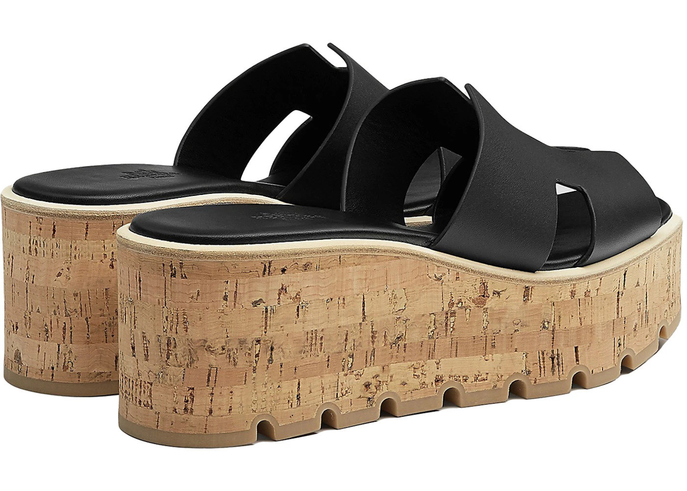 Hermes Eze 30 Sandal Noir - 3