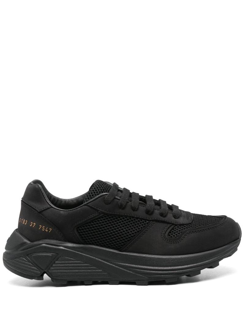 panelled sneakers 1