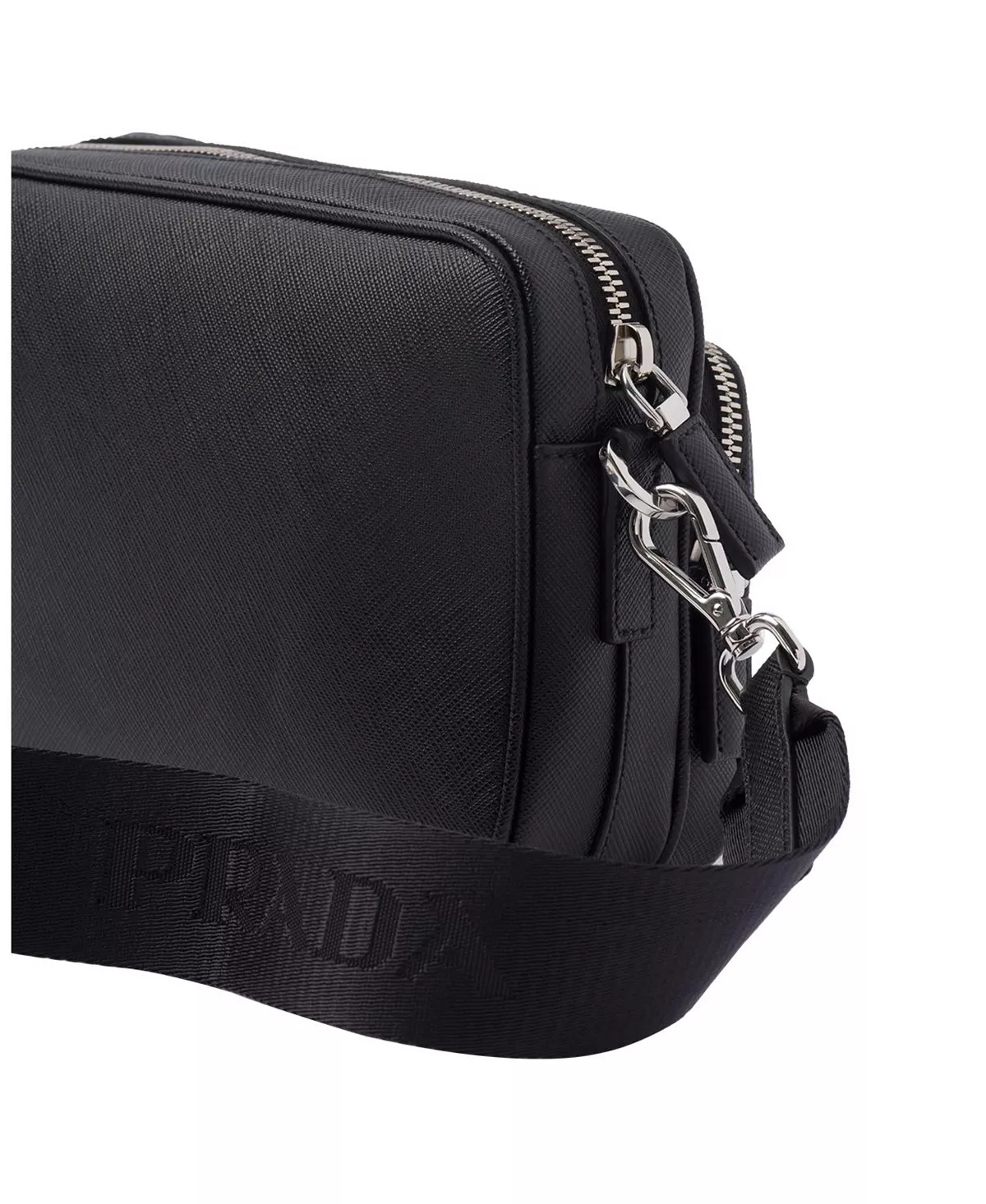 Saffiano Leather Shoulder Bag - 5