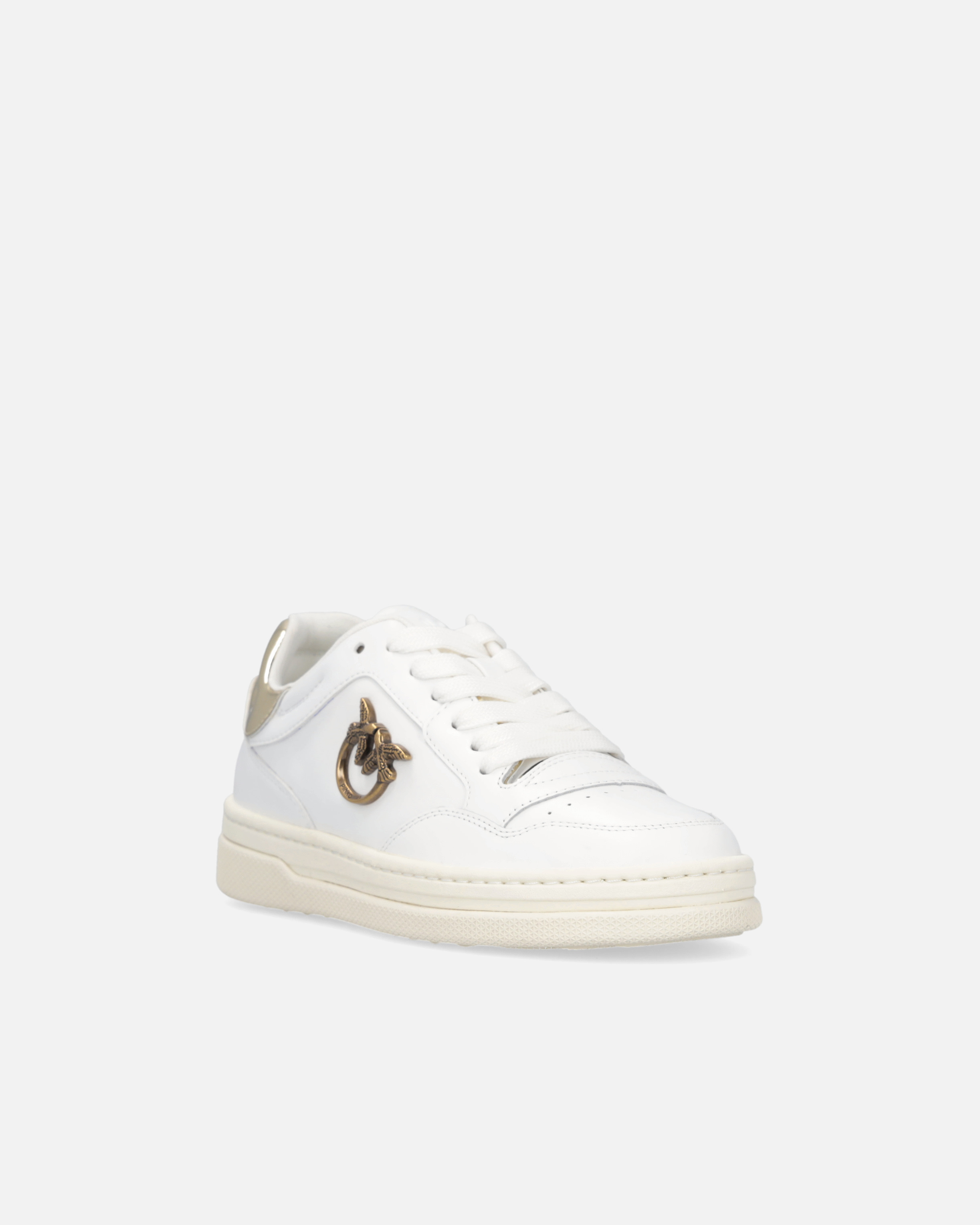 SNEAKERS WITH LOVE BIRDS LOGO PLAQUE - 2