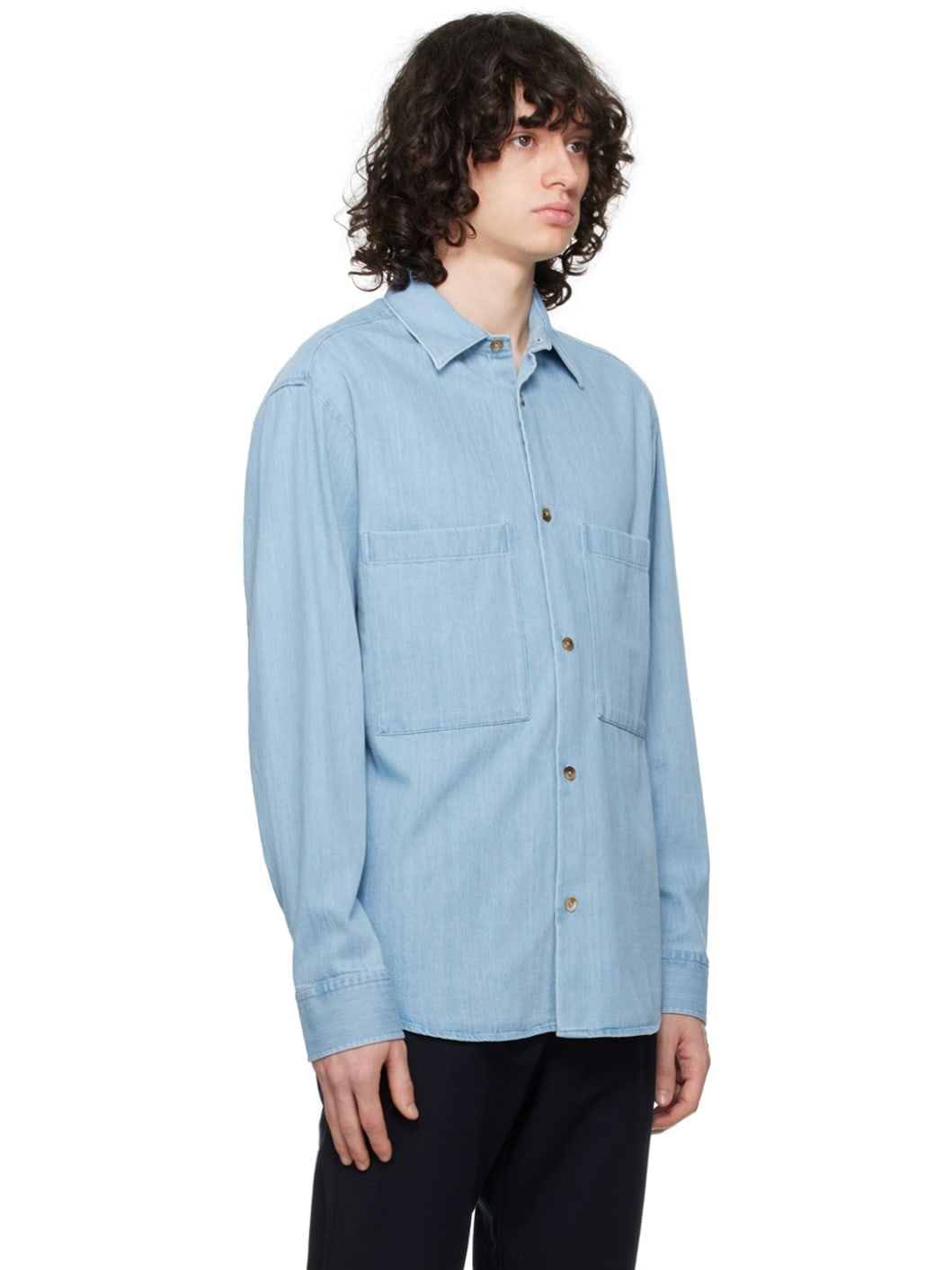 Blue Freddy 5766 Denim Shirt - 2