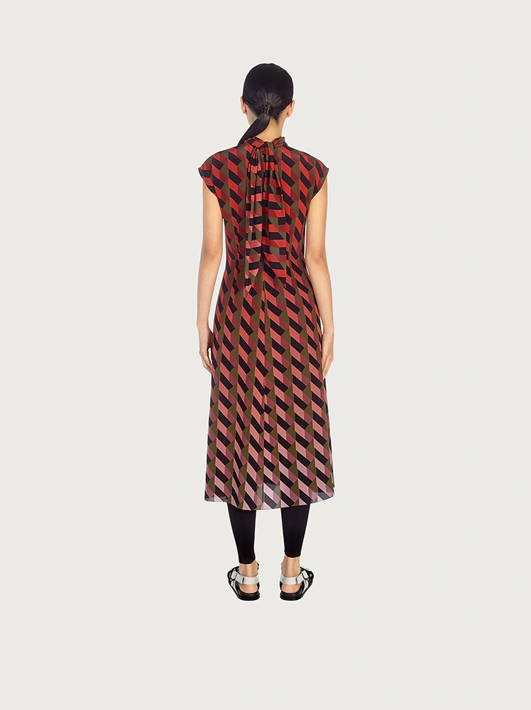 DÉGRADÉ SILK DRESS - 4