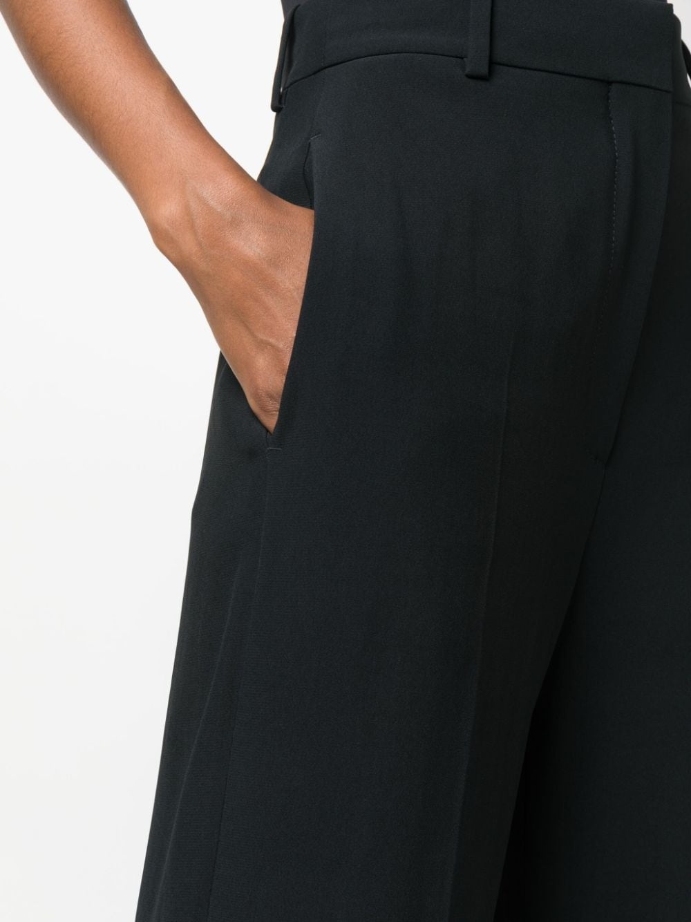 high-waisted straight-leg trousers - 5