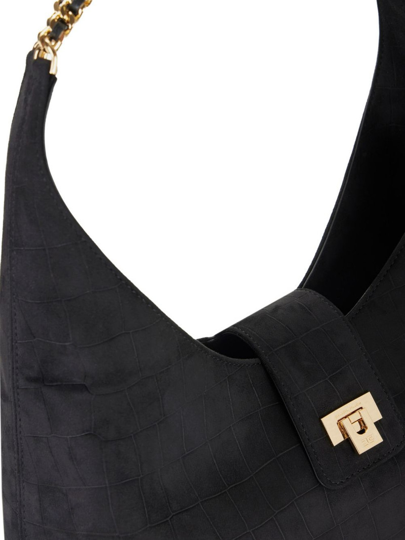 crocodile-effect tote bag 4
