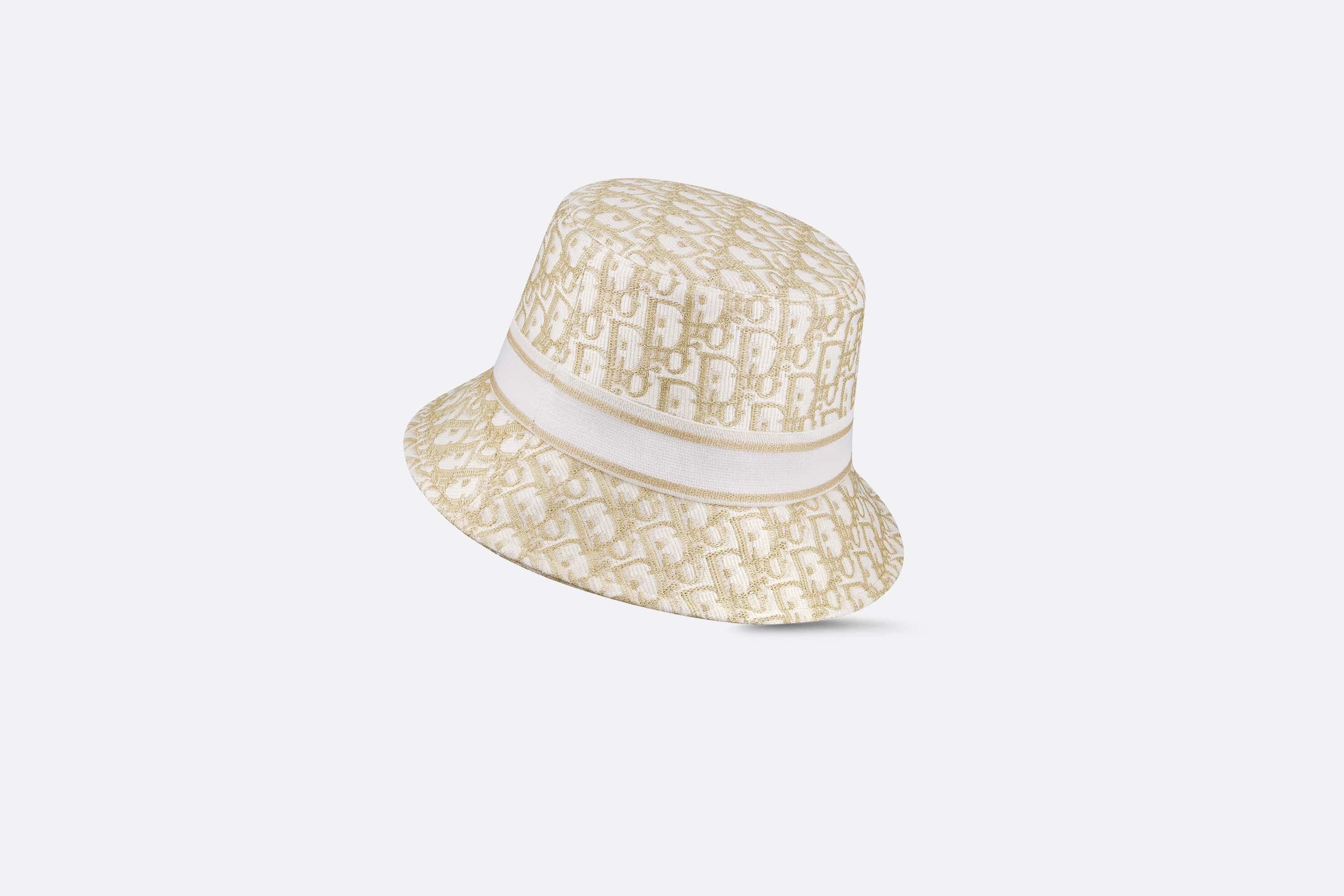 D-Bobby Dior Oblique Small Brim Bucket Hat - 3