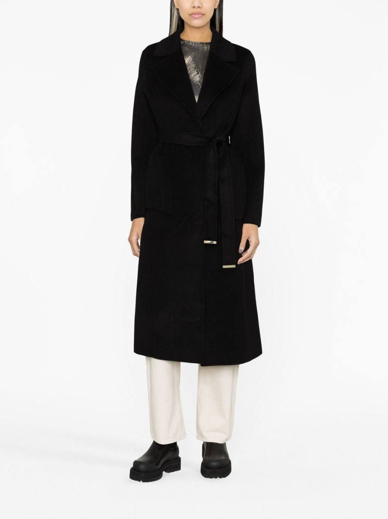 MICHAEL KORS belted double-breasted coat outlook