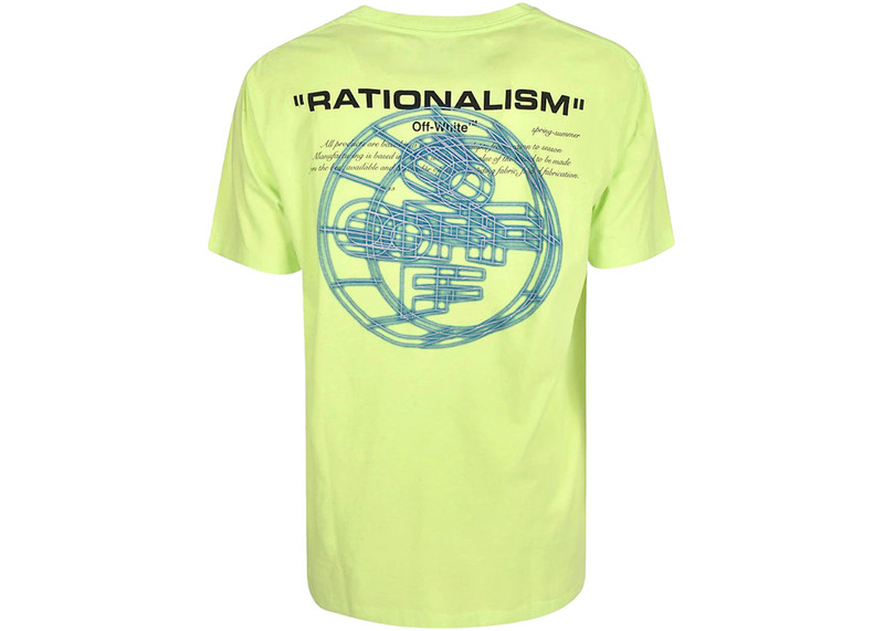 Off-White OFF-WHITE 3D Crossed Off S/S Oversized T-Shirt Fluo Yellow/Multi outlook