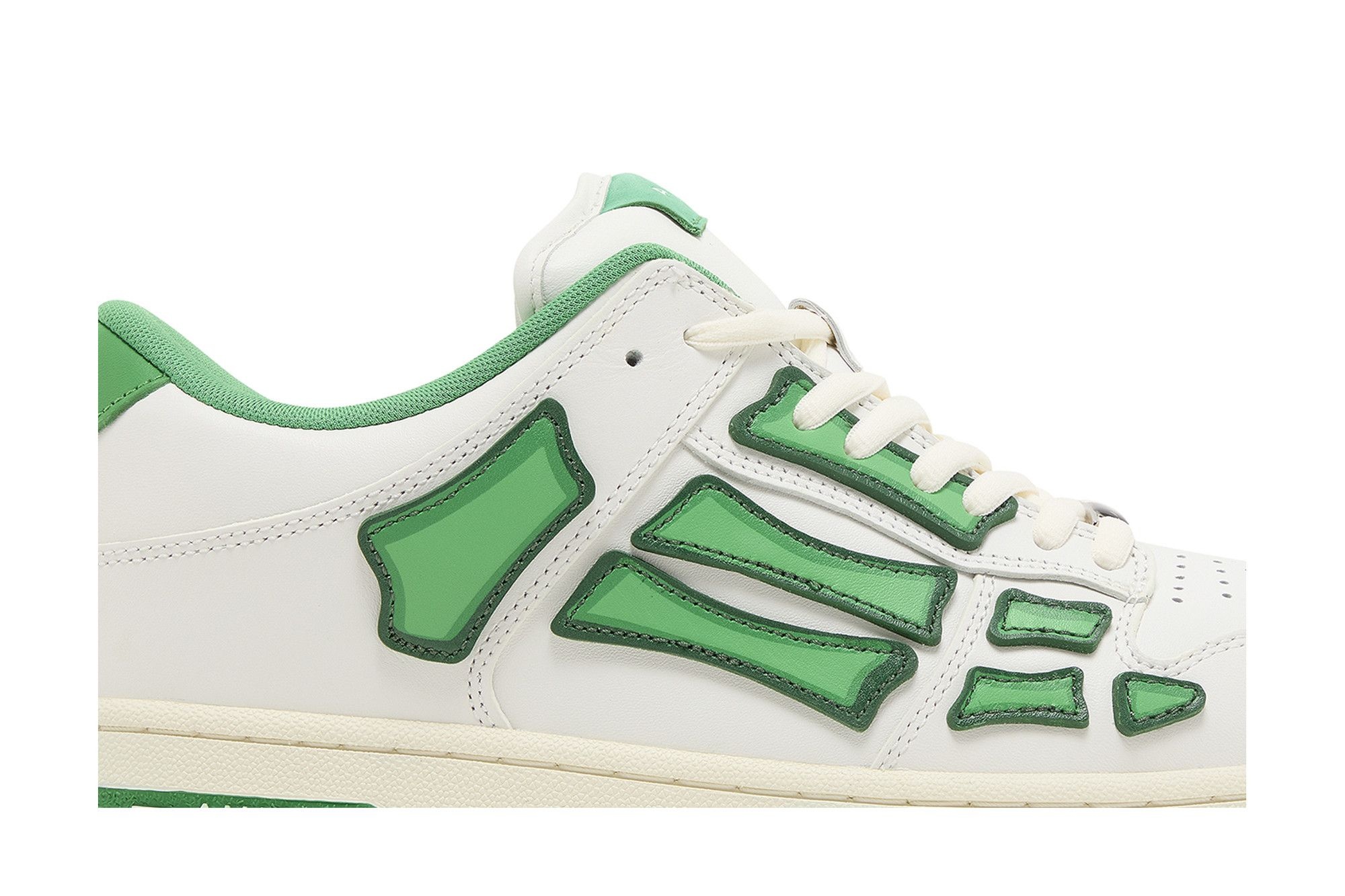 Amiri Skel Top Low 'White Green' - 2