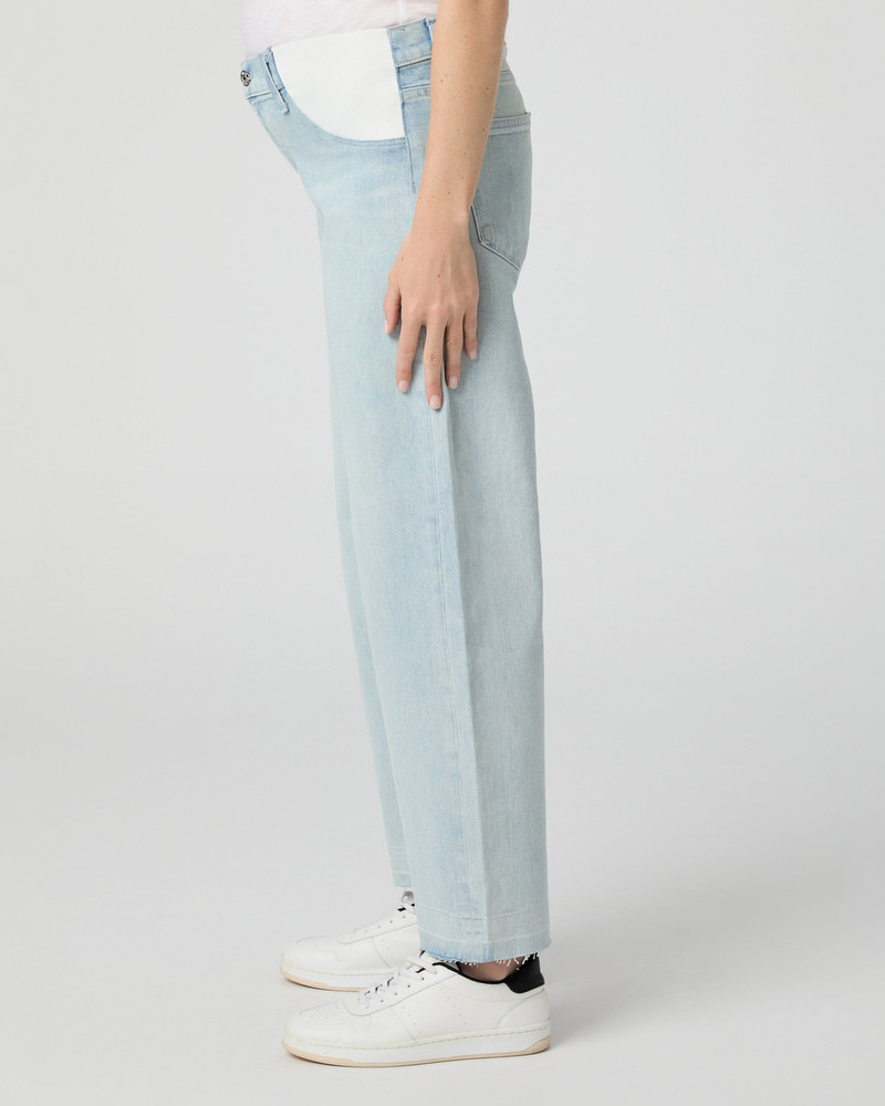 Arellia Ankle Maternity Barrel Leg Jean 3