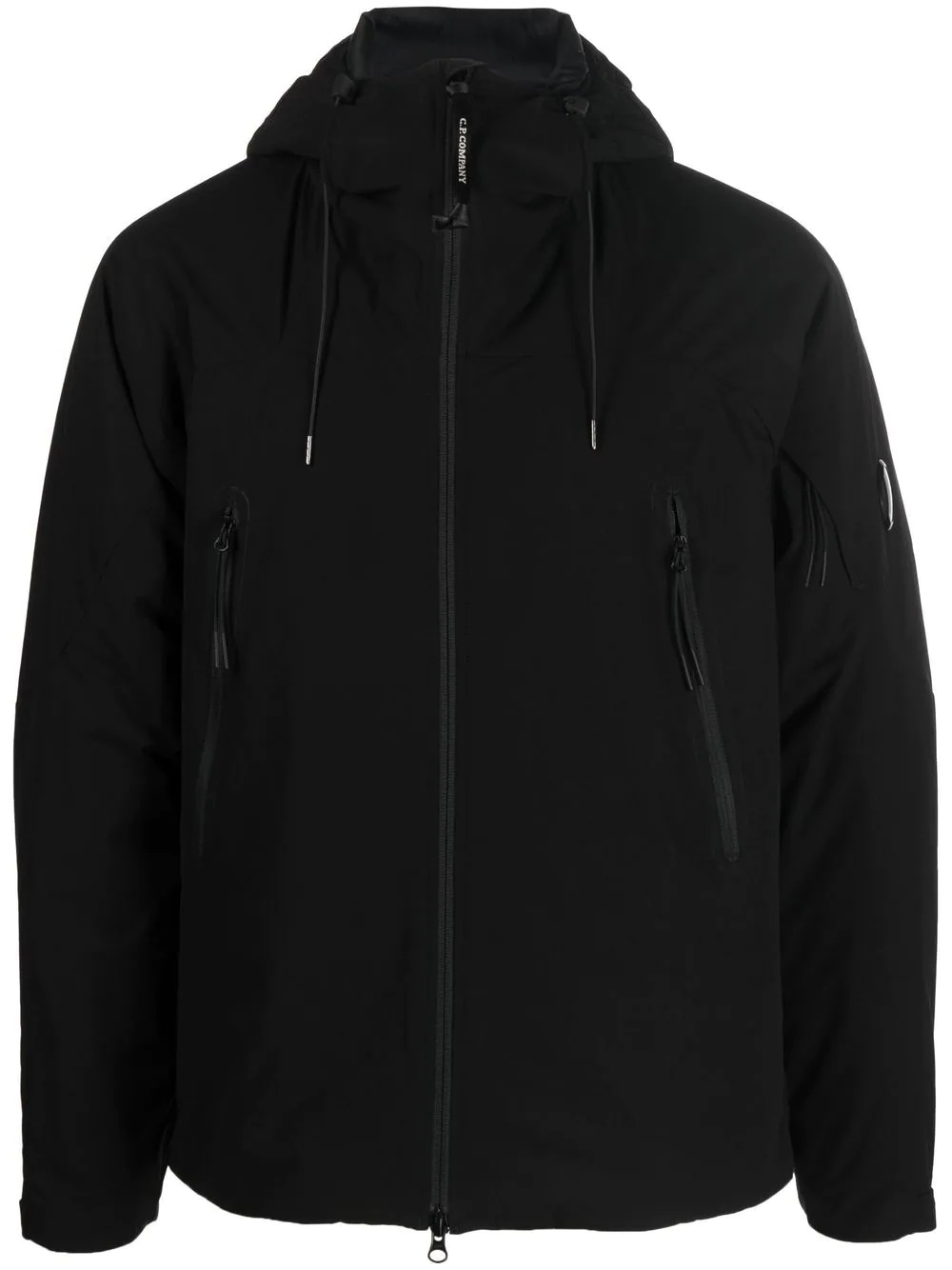 zip-up hooded jacket - 1