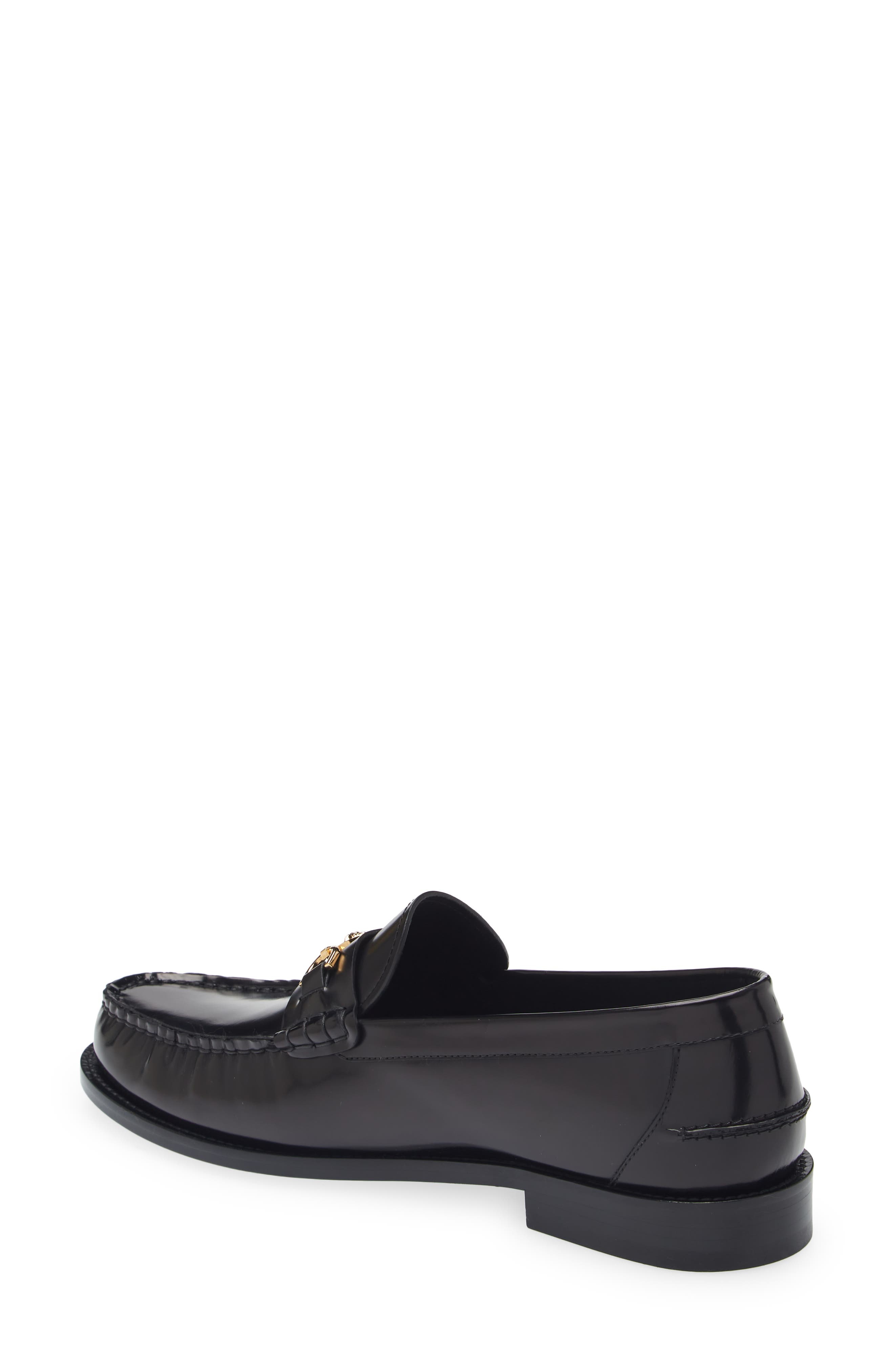 Medusa '95 Loafer in 1B00V-Black- Gold - 2