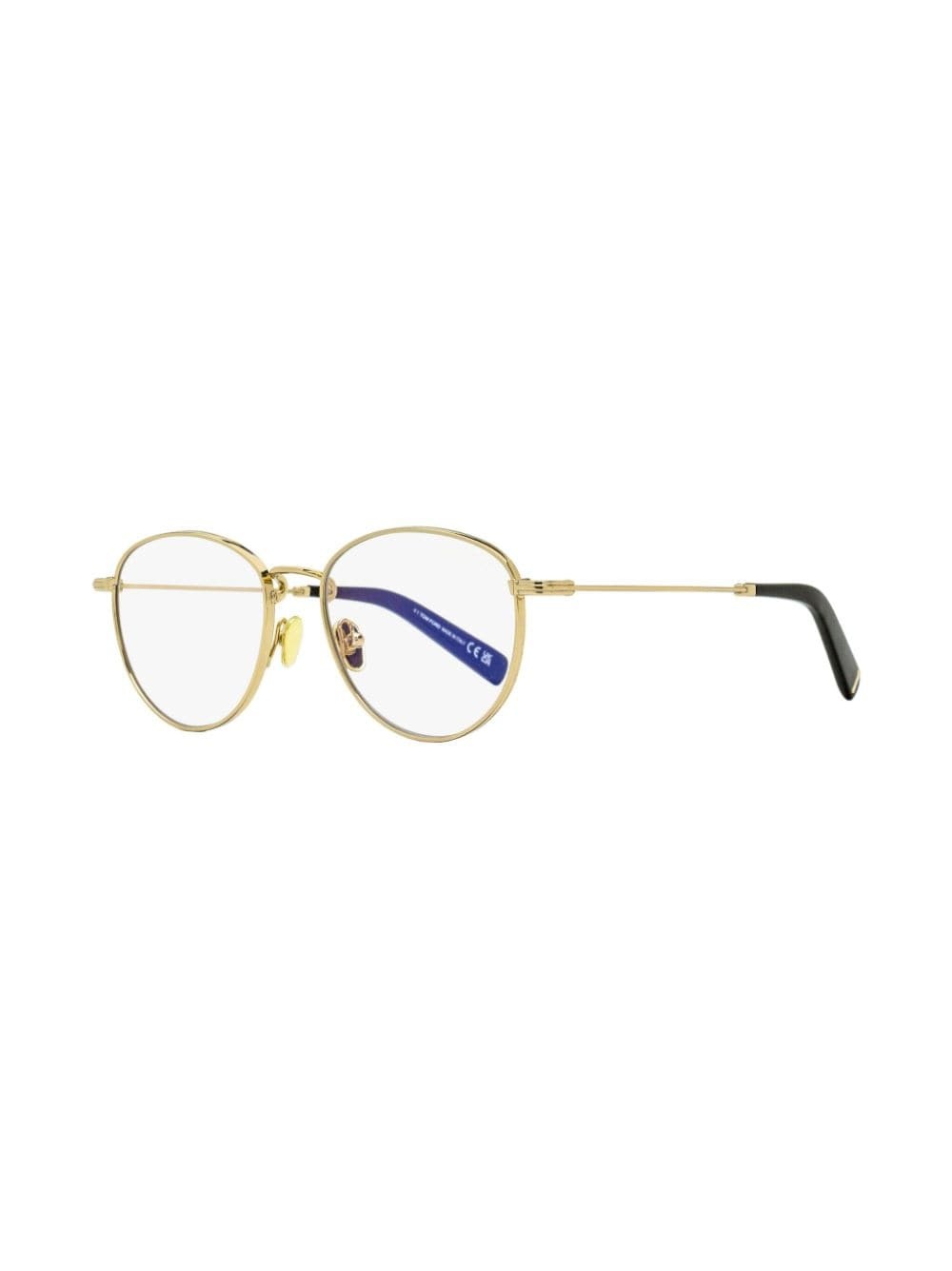 Blue Block round-frame glasses - 2