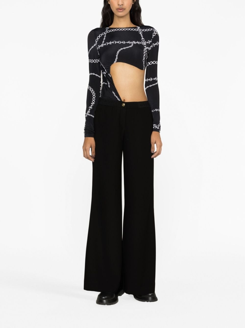 wide-leg trousers - 2