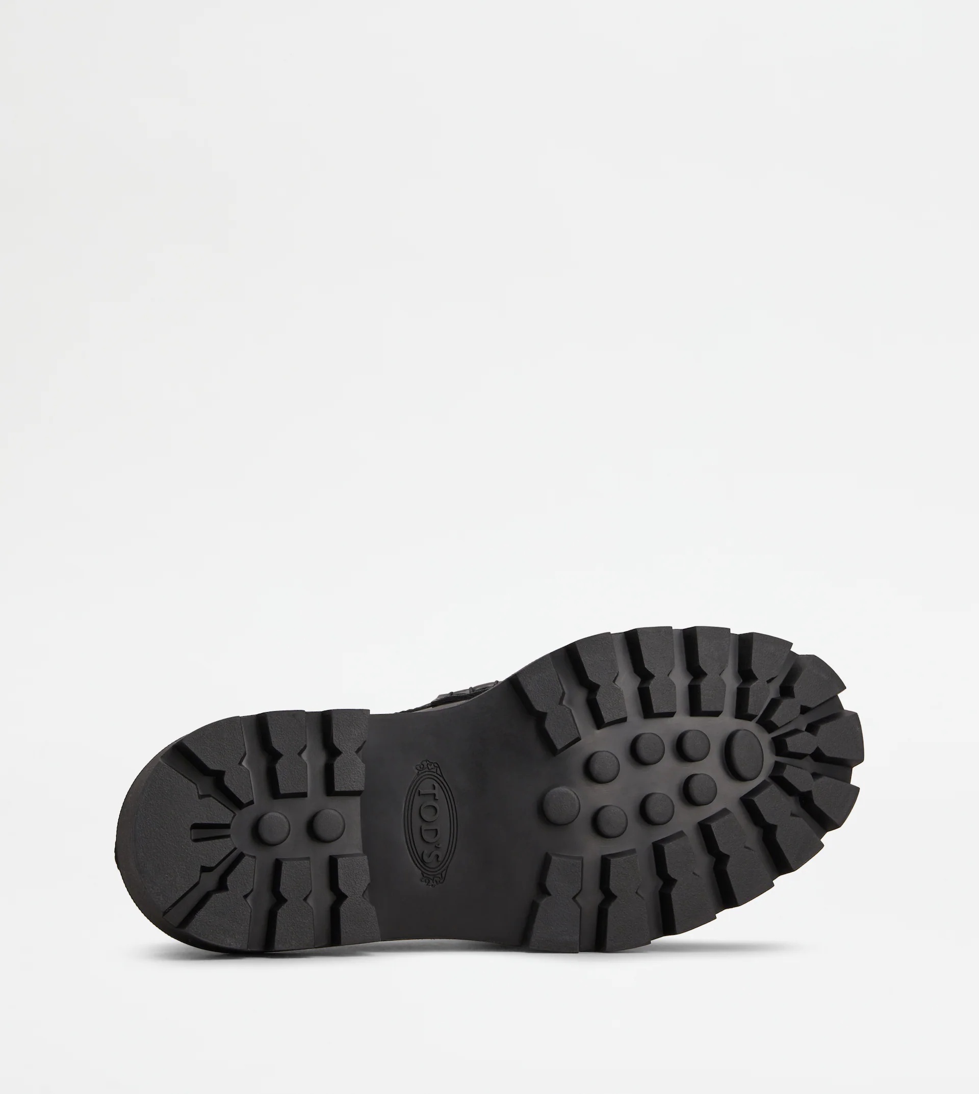 TOD'S FRINGED LOAFERS IN LEATHER - BLACK - 5