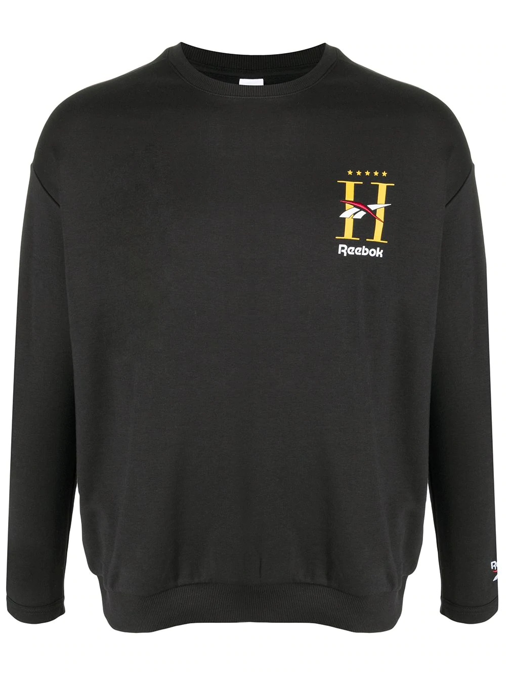 logo-print long-sleeve sweatshirt - 1