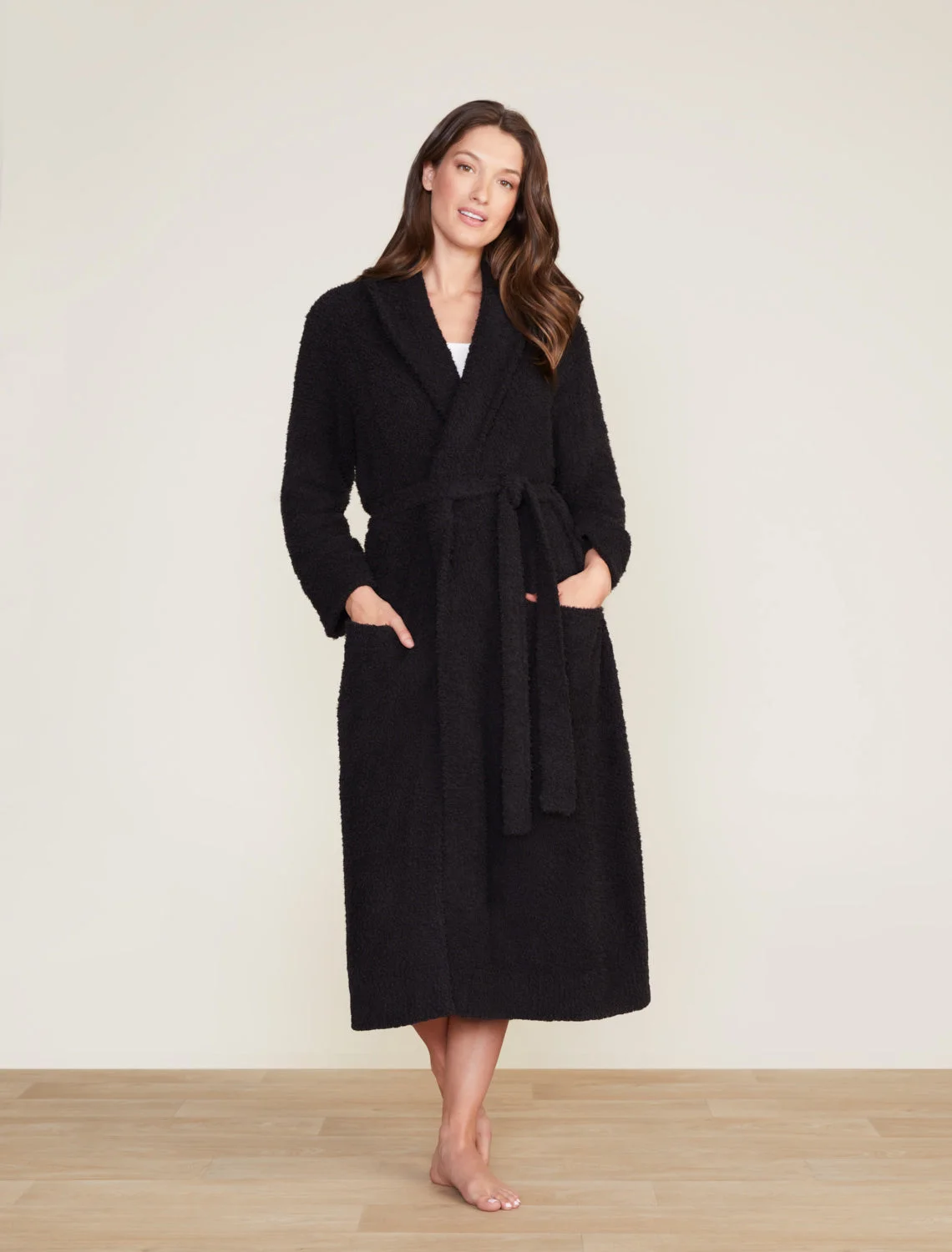 CozyChic® Long Solid Robe - 1