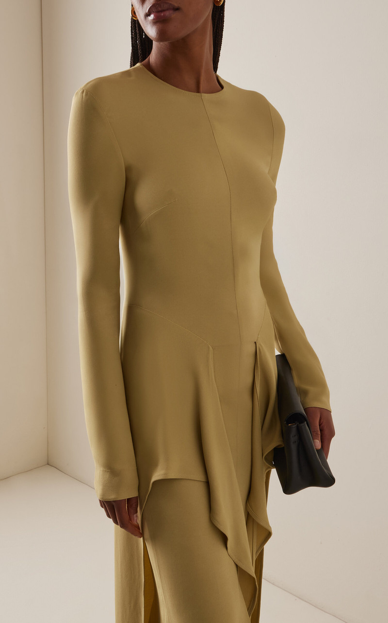 TOVE Elora Jersey Maxi Dress green outlook