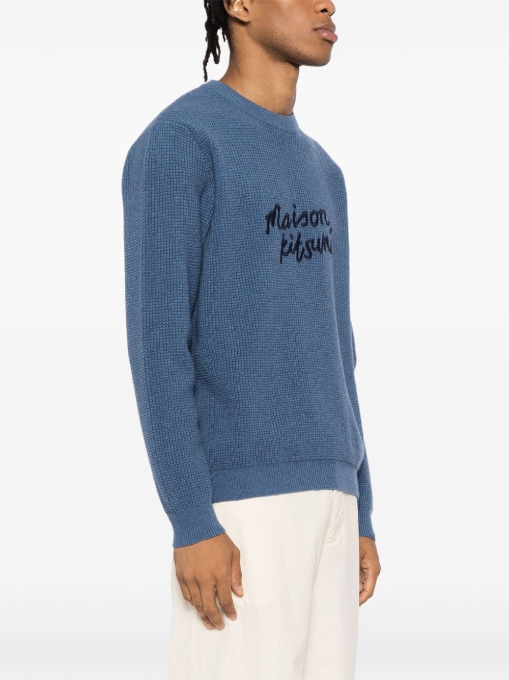 Maison Kitsune Handwriting jumper - 3
