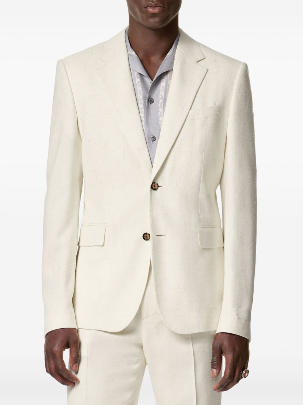 Barocco Sea single-breasted blazer - 3
