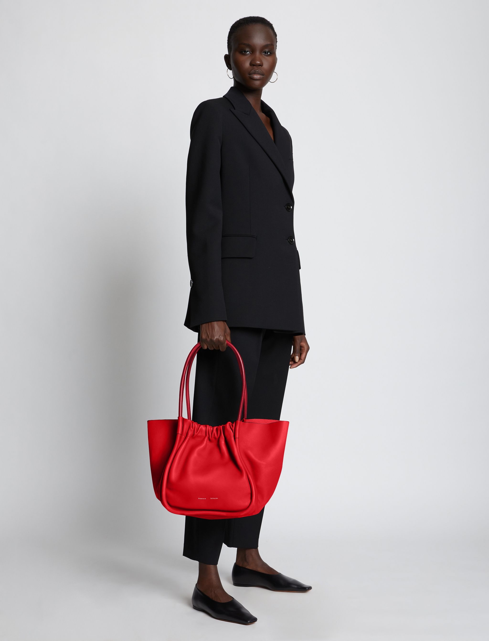 Large Ruched Tote - 3