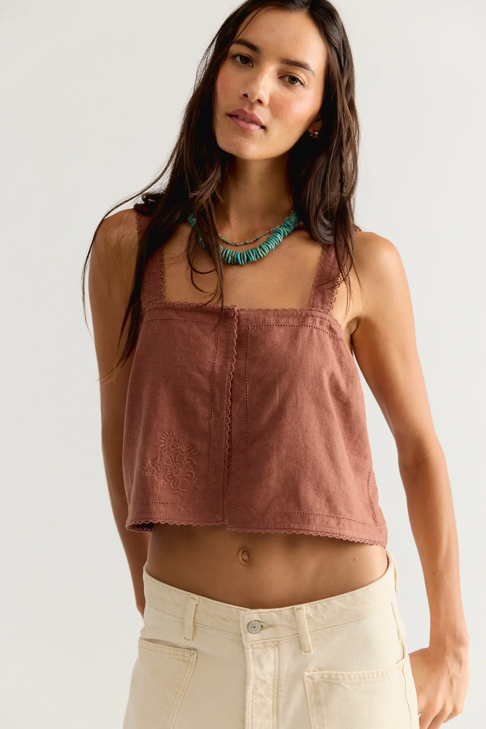 Nora Embroidered Top - 1