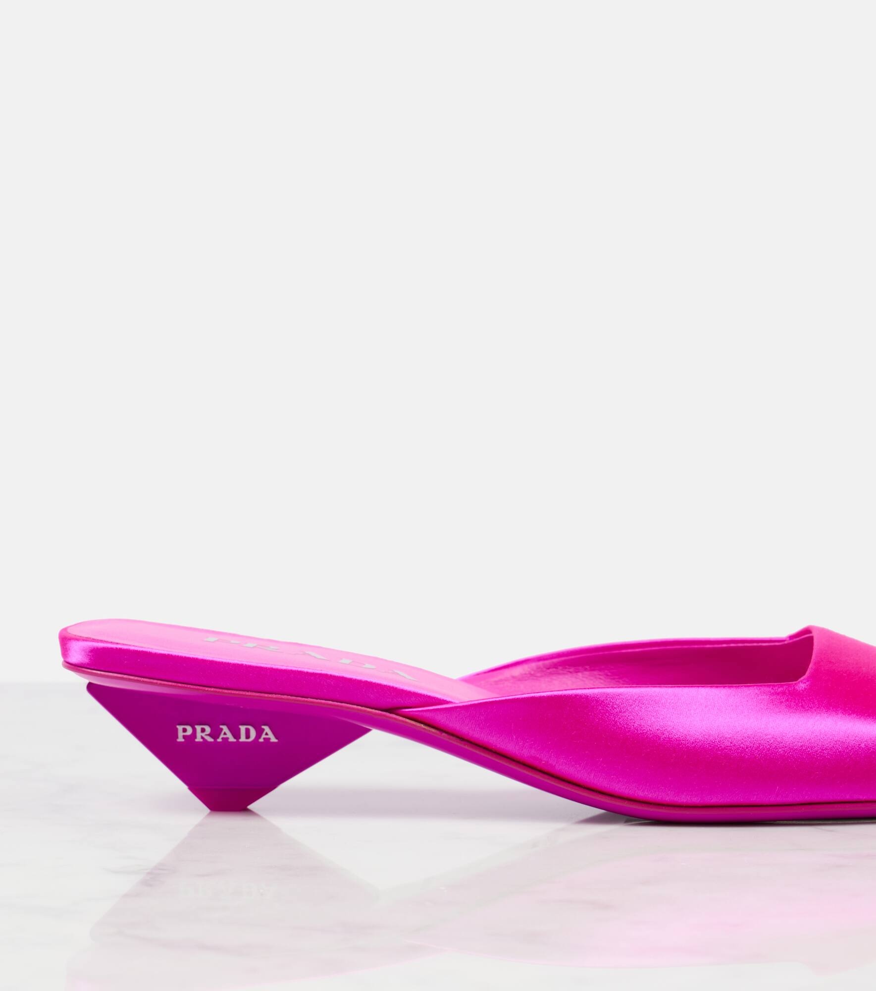 Satin mules - 6