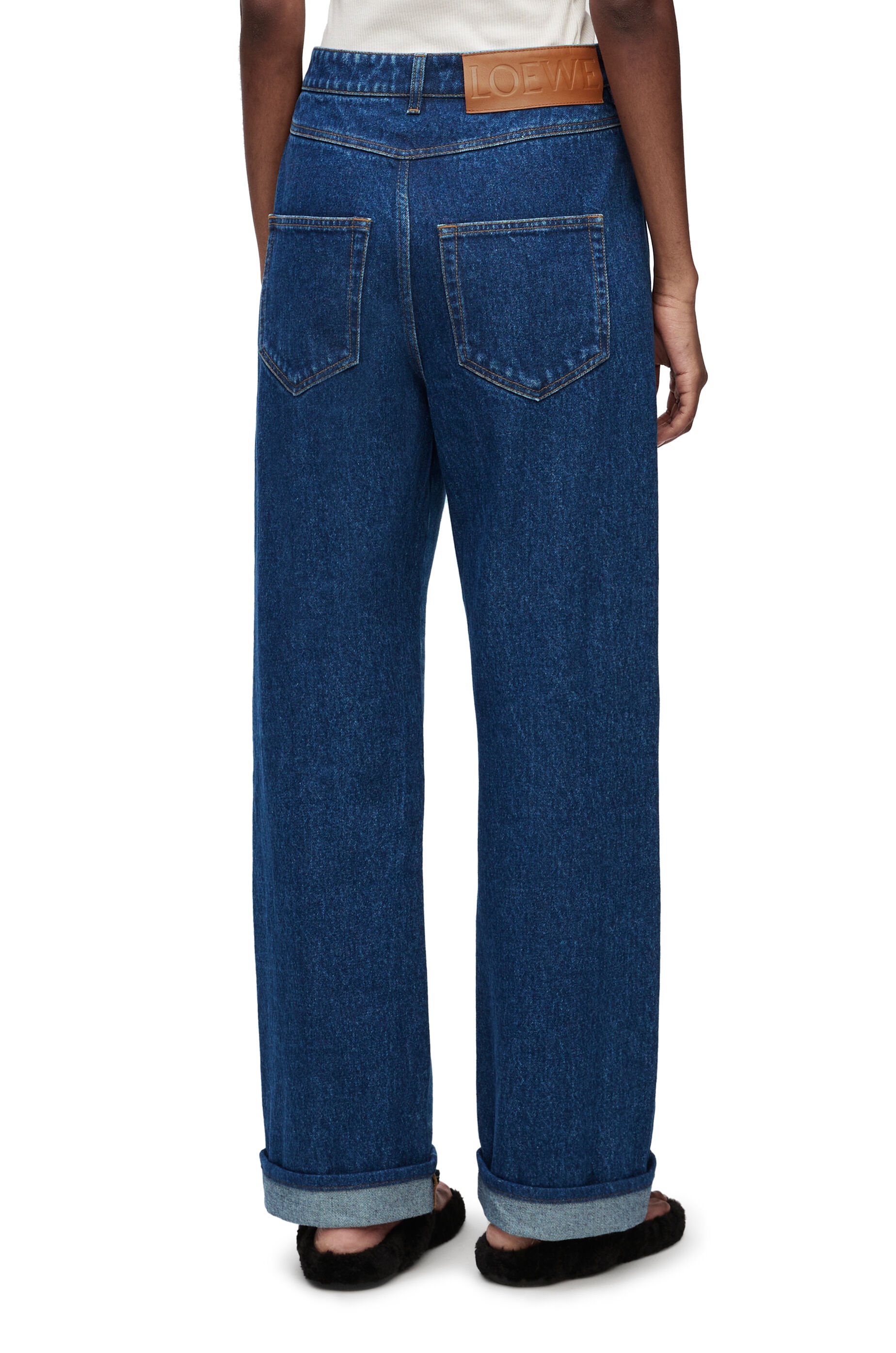 Deconstructed jeans in denim - 4