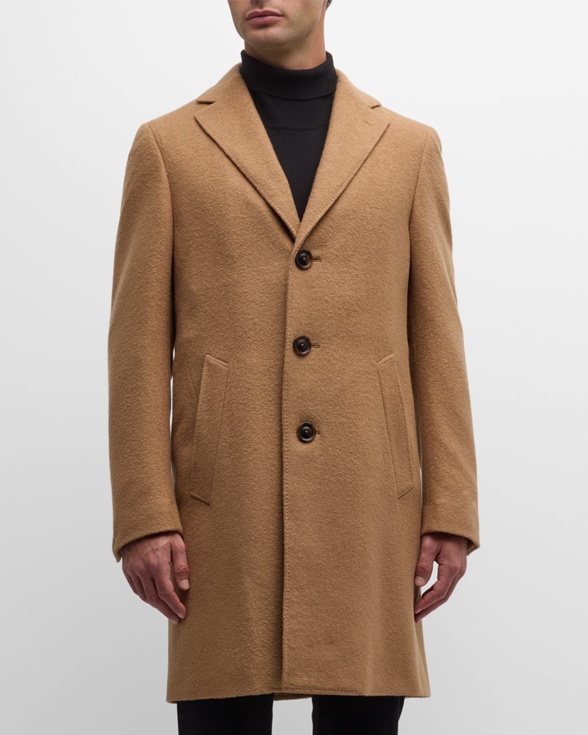 Men's Cashmere-Silk Topcoat - 4