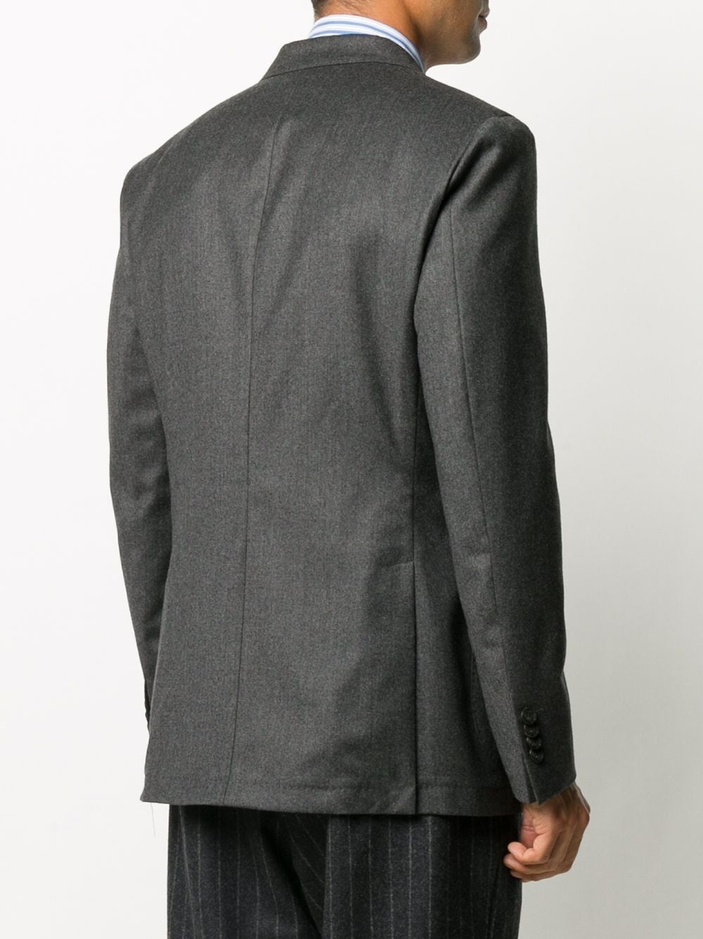 double-breasted suit jacket - 4