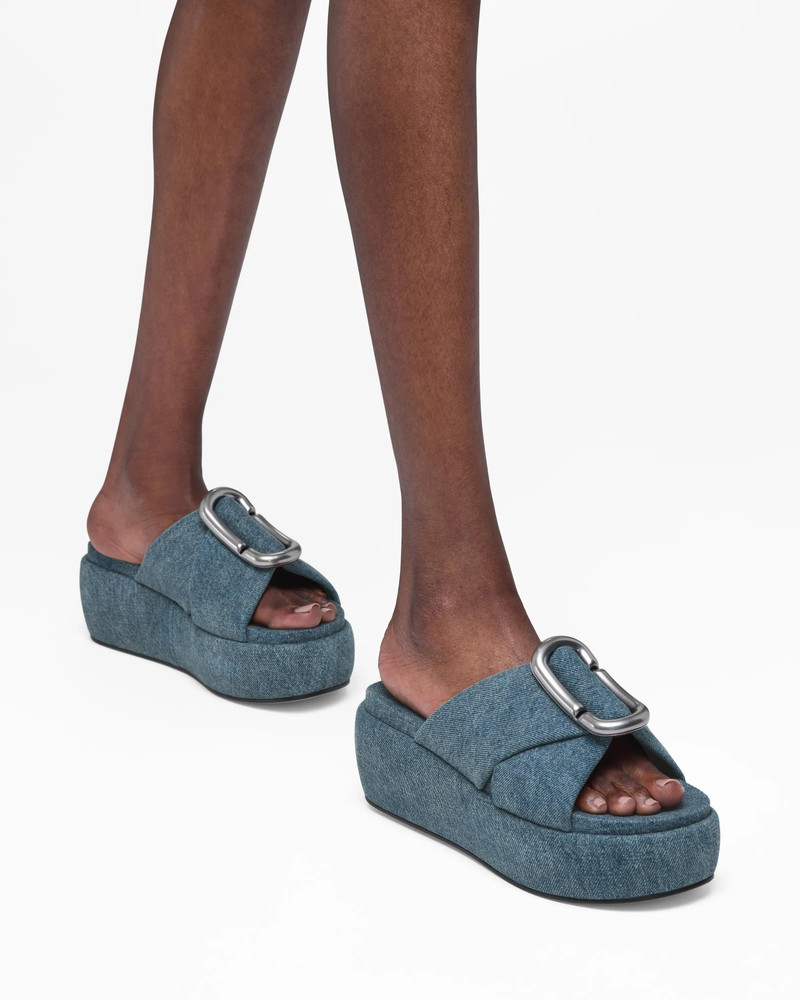 Marc Jacobs THE DENIM POP J MARC PLATFORM SANDAL outlook