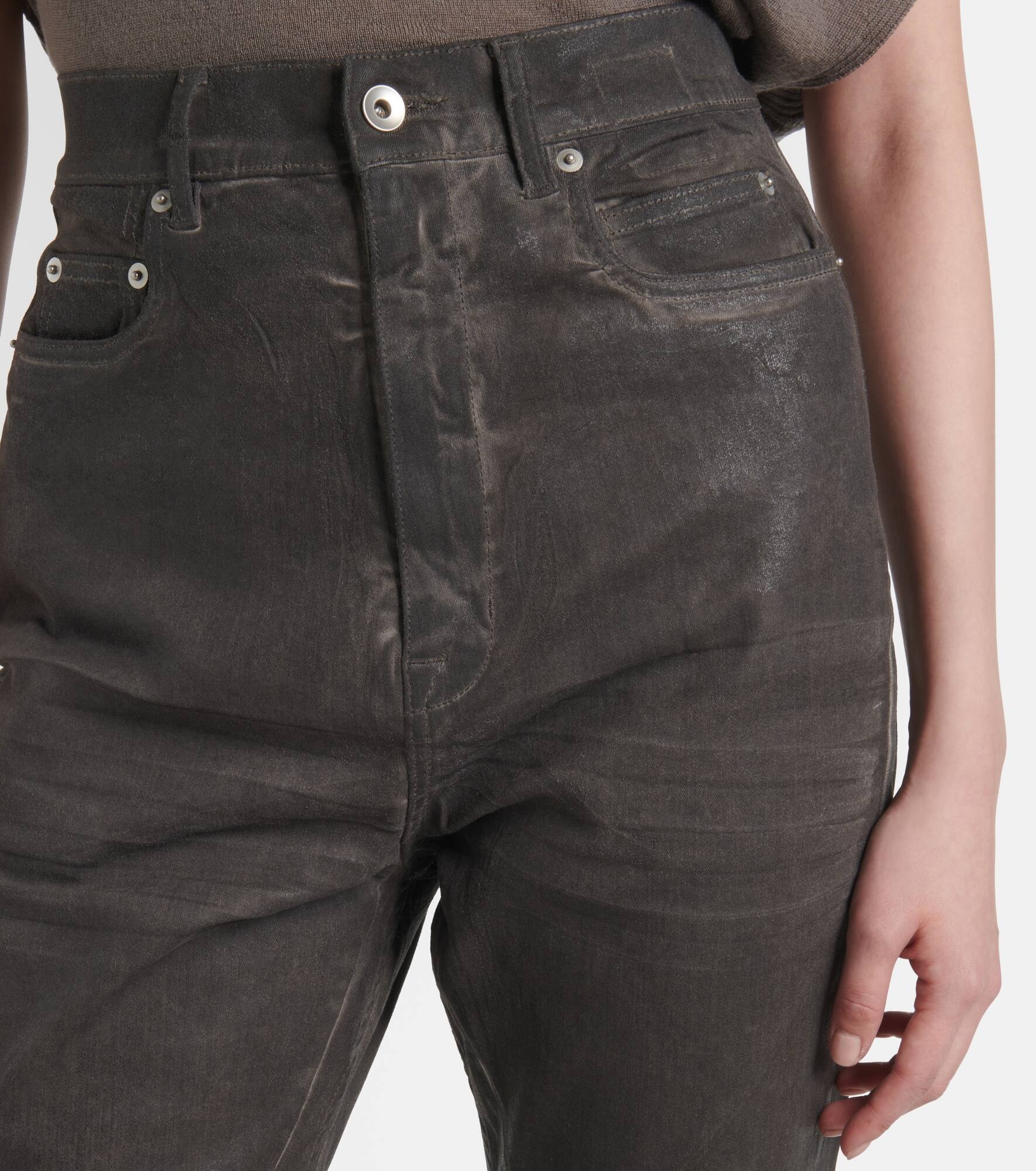 Bolan high-rise bootcut jeans - 4