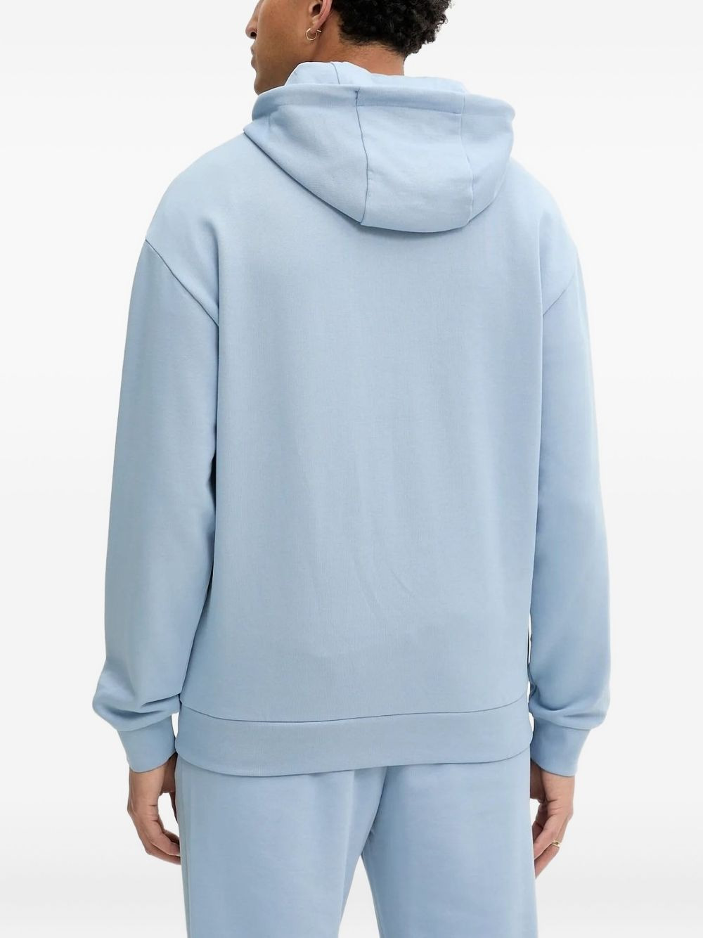 logo-patch hoodie - 2