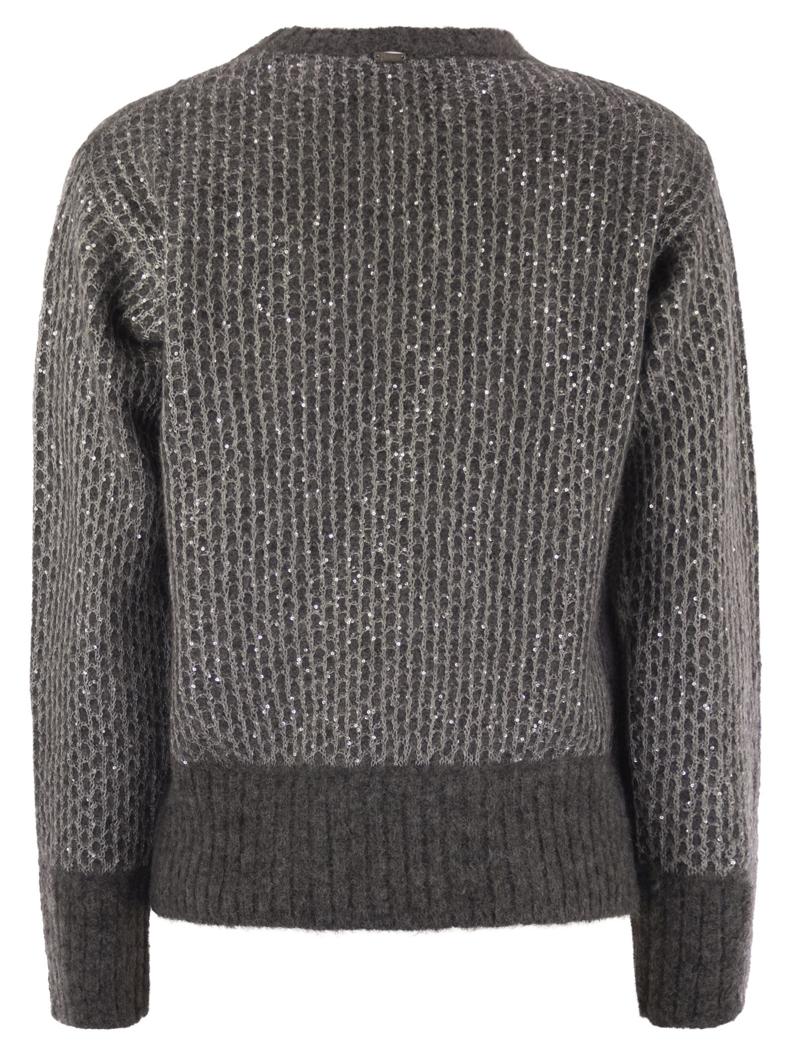 Herno Women Alpaca And Wool Crewneck Sweater - 2