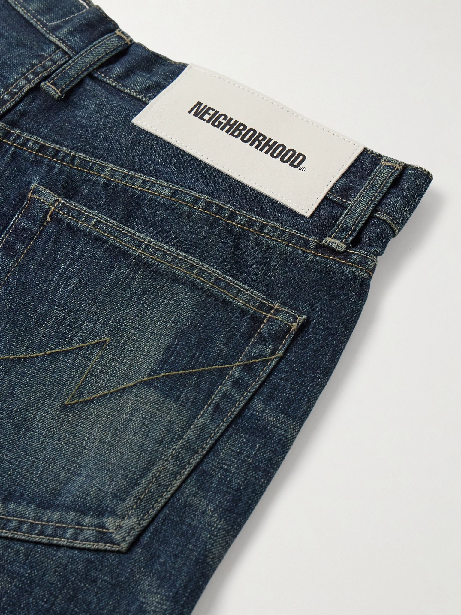 DP Basic Straight-Leg Selvedge Jeans Indigo - 5